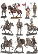 Veronese, Оловянные статуэтки - Рыцари, Самураи, Войны